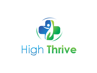 High Thrive logo design by giphone