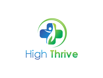 High Thrive logo design by giphone