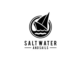 Salt Water and Sails logo design by CreativeKiller