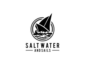 Salt Water and Sails logo design by CreativeKiller