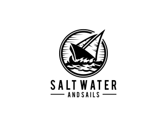 Salt Water and Sails logo design by CreativeKiller