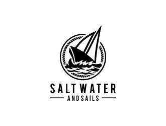 Salt Water and Sails logo design by CreativeKiller