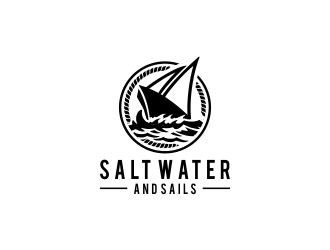 Salt Water and Sails logo design by CreativeKiller