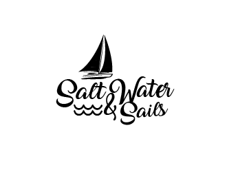 Salt Water and Sails logo design by Rachel