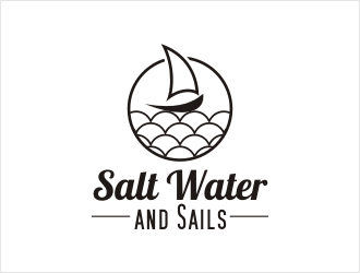 Salt Water and Sails logo design by bunda_shaquilla