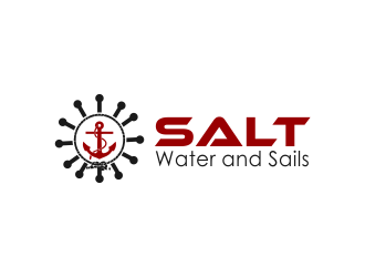 Salt Water and Sails logo design by giphone