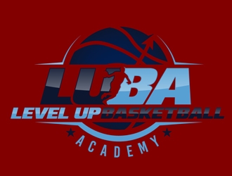 LEVEL UP BASKETBALL ACADEMY logo design by DreamLogoDesign