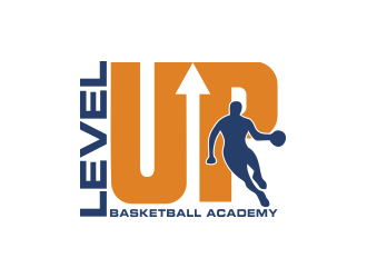 LEVEL UP BASKETBALL ACADEMY logo design by cahyobragas