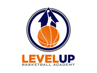 LEVEL UP BASKETBALL ACADEMY logo design by fastsev