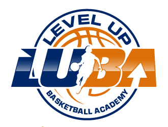 LEVEL UP BASKETBALL ACADEMY logo design by THOR_