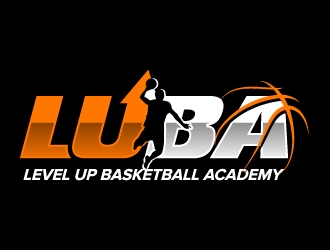 LEVEL UP BASKETBALL ACADEMY logo design by jaize