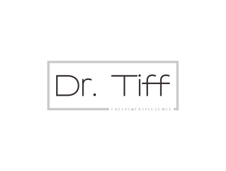 Dr. Tiff: Fuel/Sweat/Science logo design by mkriziq