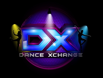 Dance Xchange logo design by DreamLogoDesign