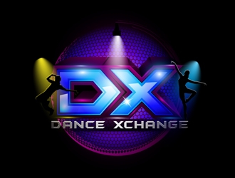 Dance Xchange logo design by DreamLogoDesign