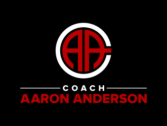 Coach Aaron Anderson logo design by pakNton