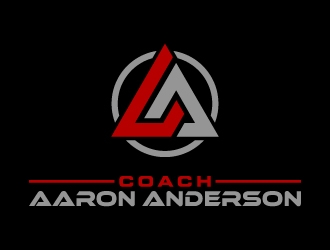 Coach Aaron Anderson logo design by abss
