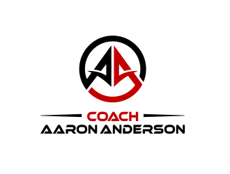 Coach Aaron Anderson logo design by mikael