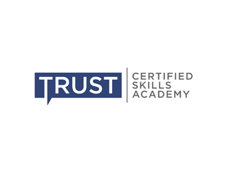 TRUST Certified Skills Academy logo design by johana