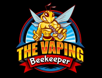 The Vaping Beekeeper logo design by DreamLogoDesign