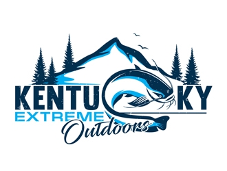 Kentucky Extreme Outdoors  logo design by DreamLogoDesign