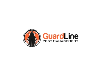 GuardLine pest management logo design by CreativeKiller