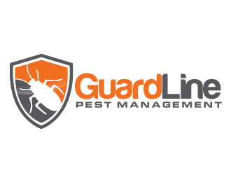 GuardLine pest management logo design by scriotx