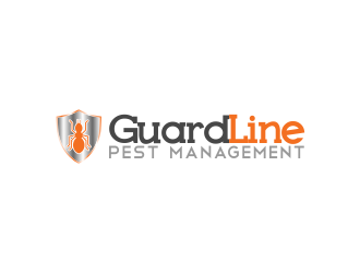 GuardLine pest management logo design by veranoghusta