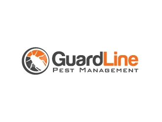 GuardLine pest management logo design by fritsB