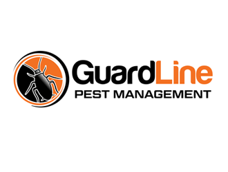 GuardLine pest management logo design by megalogos