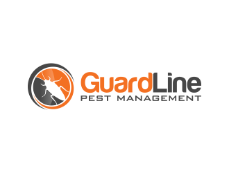 GuardLine pest management logo design by pakNton