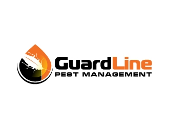 GuardLine pest management logo design by zenith