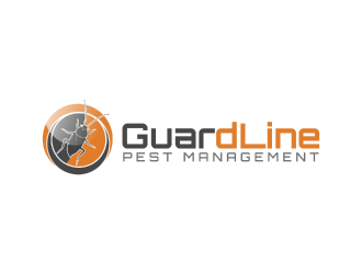 GuardLine pest management logo design by nona
