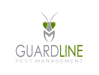 GuardLine pest management logo design by savvyartstudio