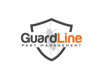 GuardLine pest management logo design by Lovoos