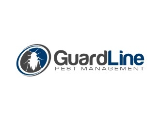 GuardLine pest management logo design by agil