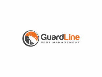 GuardLine pest management logo design by haidar