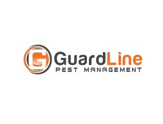 GuardLine pest management logo design by 35mm