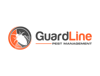 GuardLine pest management logo design by IrvanB