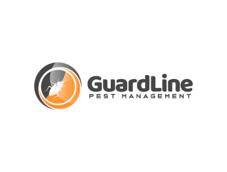 GuardLine pest management logo design by nona