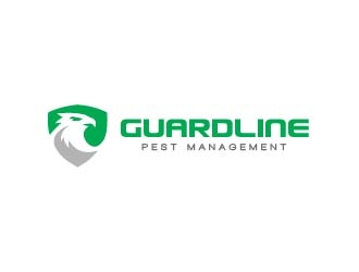 GuardLine pest management logo design by graphica