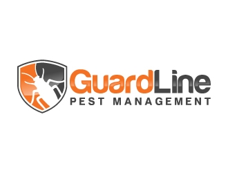 GuardLine pest management logo design by J0s3Ph