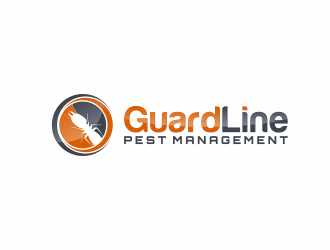 GuardLine pest management logo design by goblin