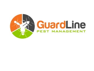 GuardLine pest management logo design by Marianne
