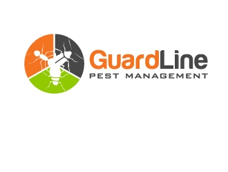 GuardLine pest management logo design by Marianne