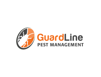 GuardLine pest management logo design by DPNKR