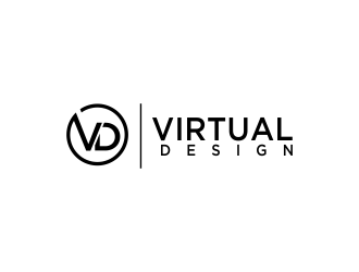 Virtual Design OR Virtual Design Studio logo design by oke2angconcept