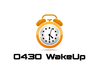 0430 WakeUp logo design by BrightARTS