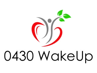 0430 WakeUp logo design by jetzu
