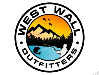 West Wall Outfitters logo design by abss