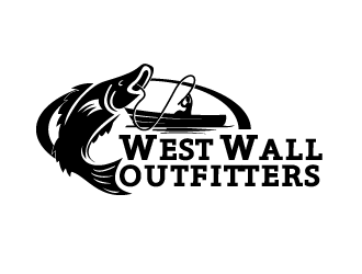 West Wall Outfitters logo design by BrightARTS
